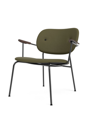   Upholstered Oak Lounge Chair | Oroa.com