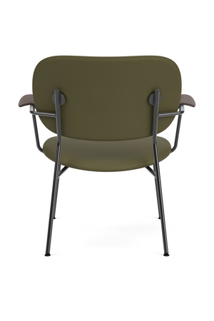   Upholstered Oak Lounge Chair | Oroa.com