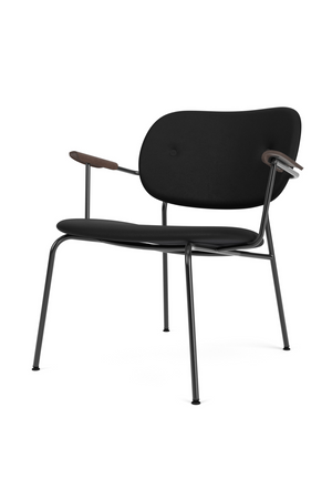   Upholstered Oak Lounge Chair | Oroa.com