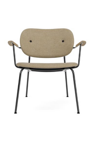   Upholstered Oak Lounge Chair | Oroa.com