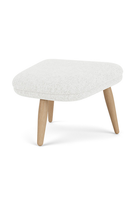   Wooden Leg Ottoman | Oroa.com