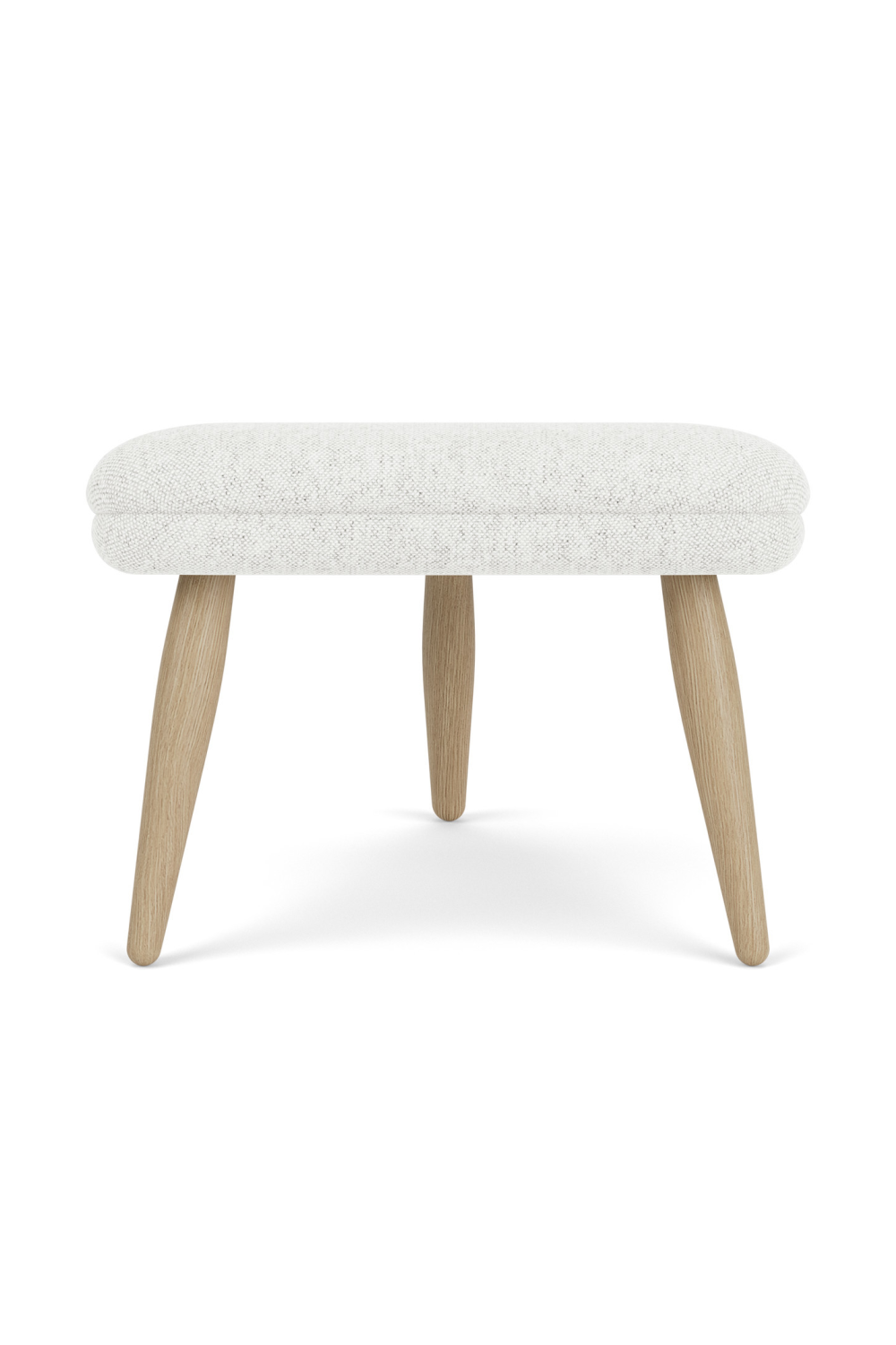   Wooden Leg Ottoman | Oroa.com