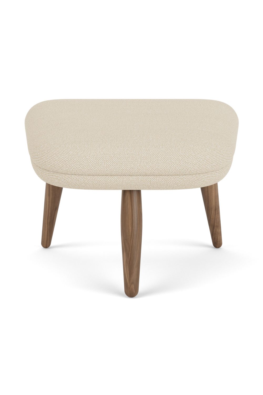   Wooden Leg Ottoman | Oroa.com
