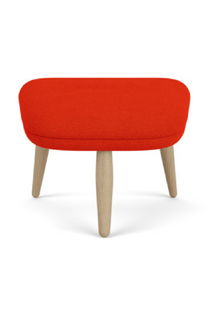   Wooden Leg Ottoman | Oroa.com