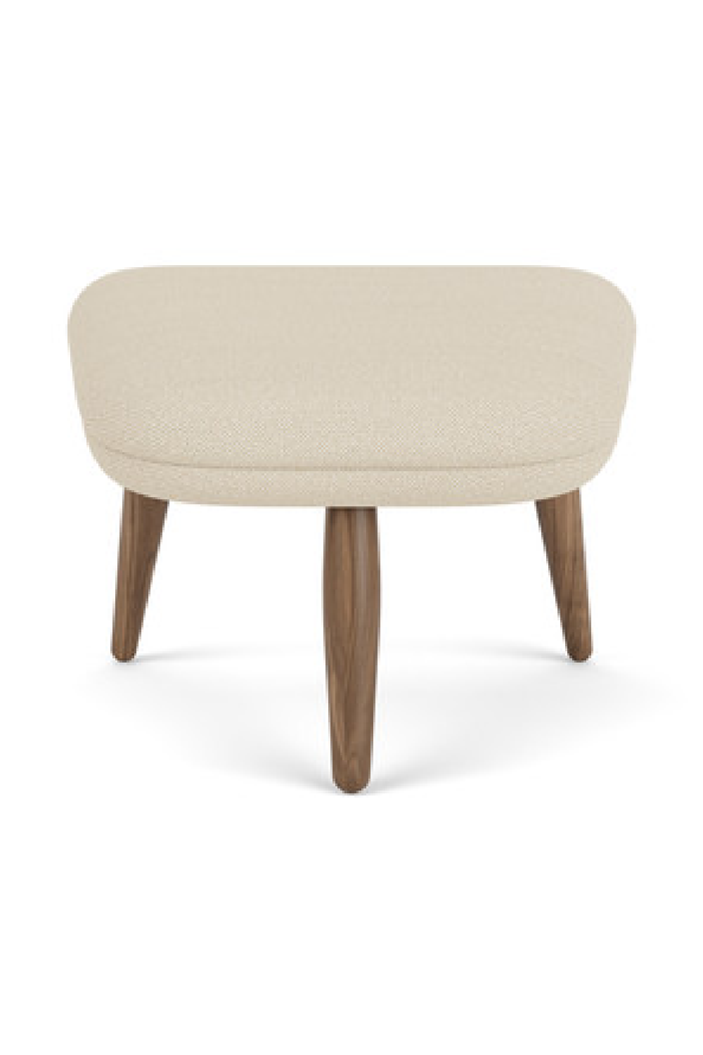   Wooden Leg Ottoman | Oroa.com