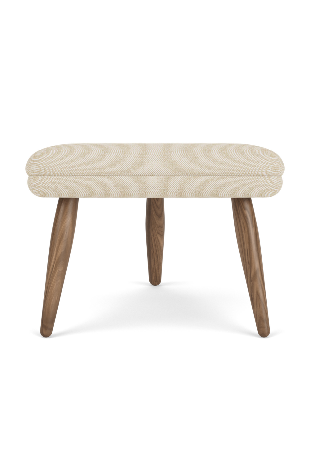   Wooden Leg Ottoman | Oroa.com