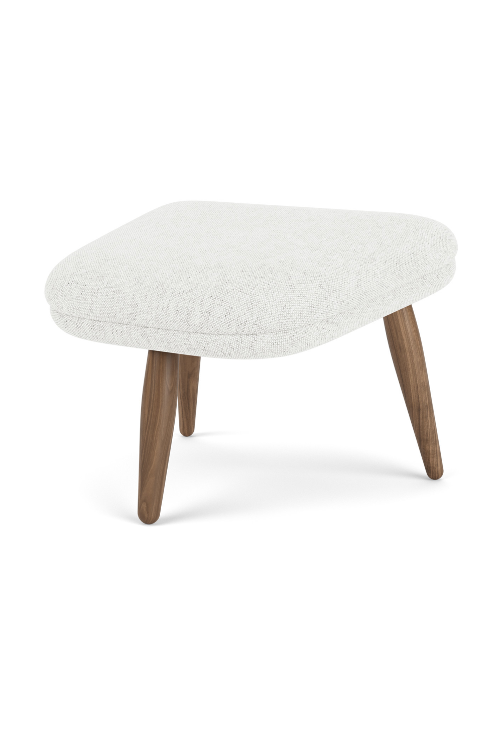   Wooden Leg Ottoman | Oroa.com