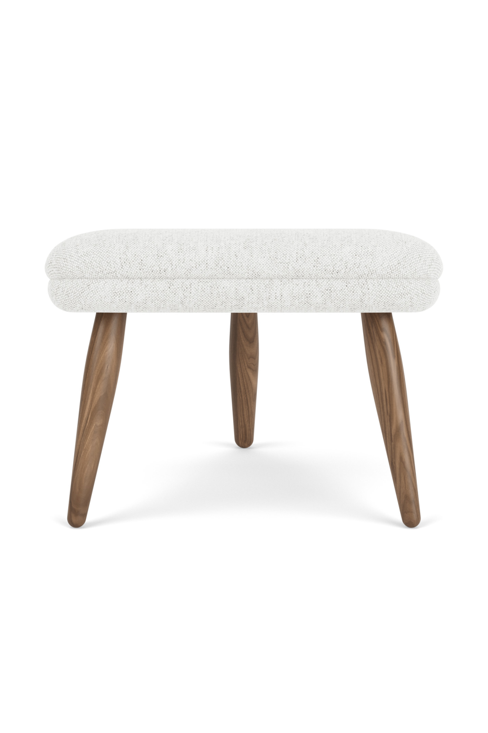   Wooden Leg Ottoman | Oroa.com