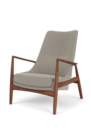   High-Back Upholstered Lounge Chair | Oroa.com