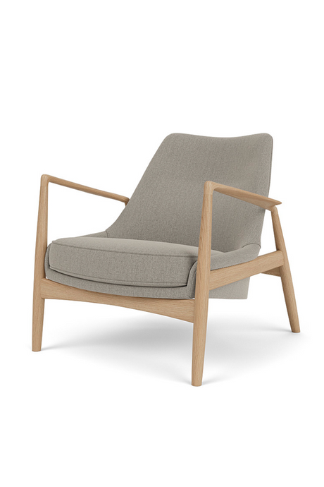  Low-Back Upholstered Lounge Chair | Oroa.com