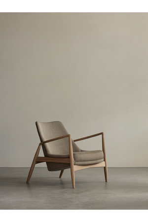   Low-Back Upholstered Lounge Chair | Oroa.com