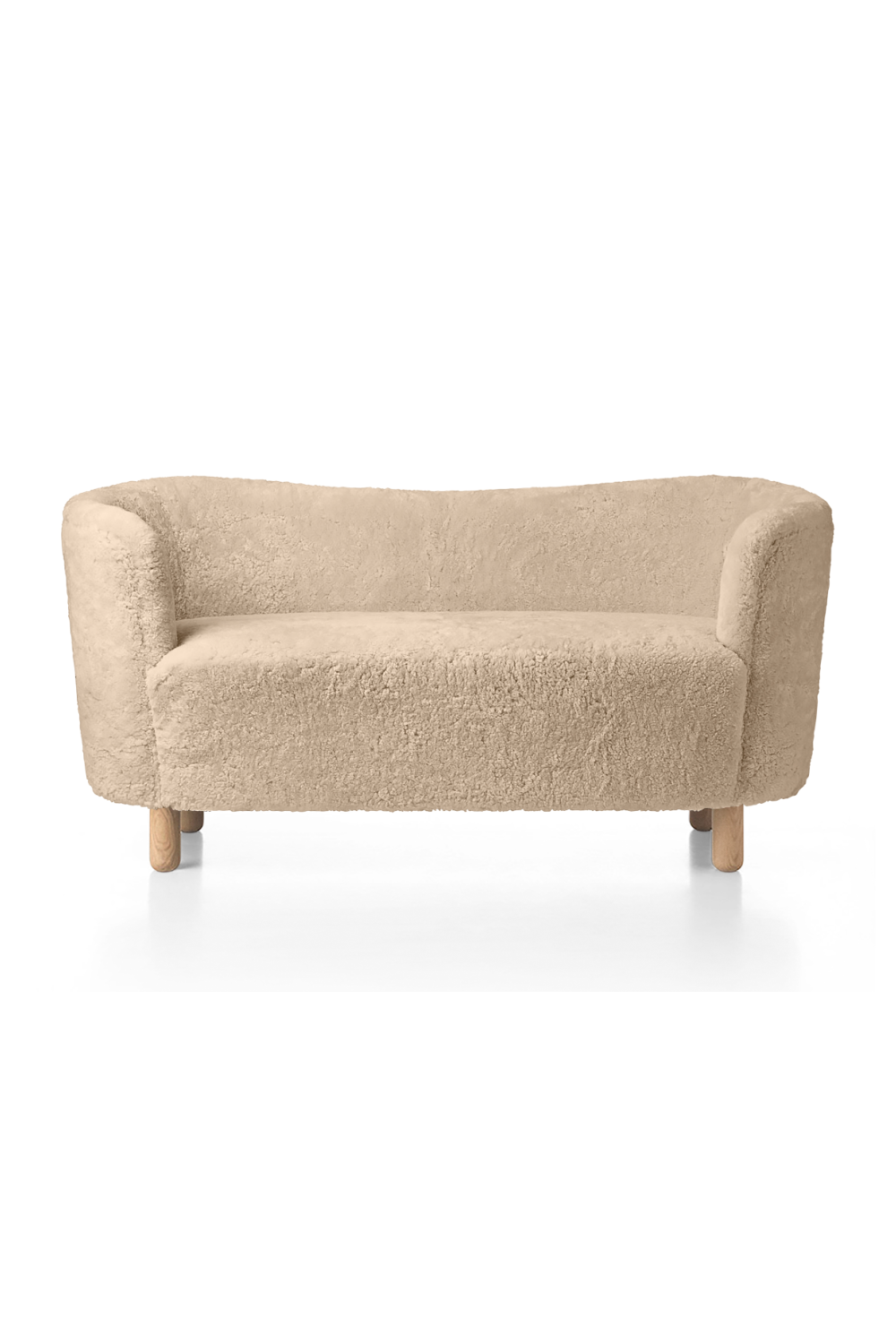   Curved Back Sheepskin Sofa | Oroa.com