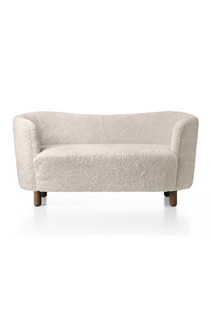   Curved Back Sheepskin Sofa | Oroa.com