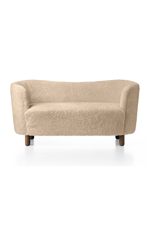   Curved Back Sheepskin Sofa | Oroa.com