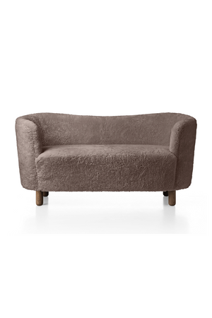   Curved Back Sheepskin Sofa | Oroa.com