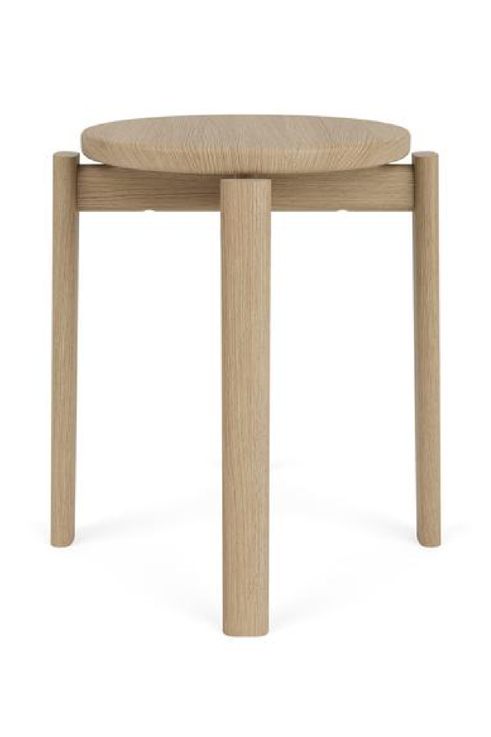   Round Wooden Stool | Oroa.com