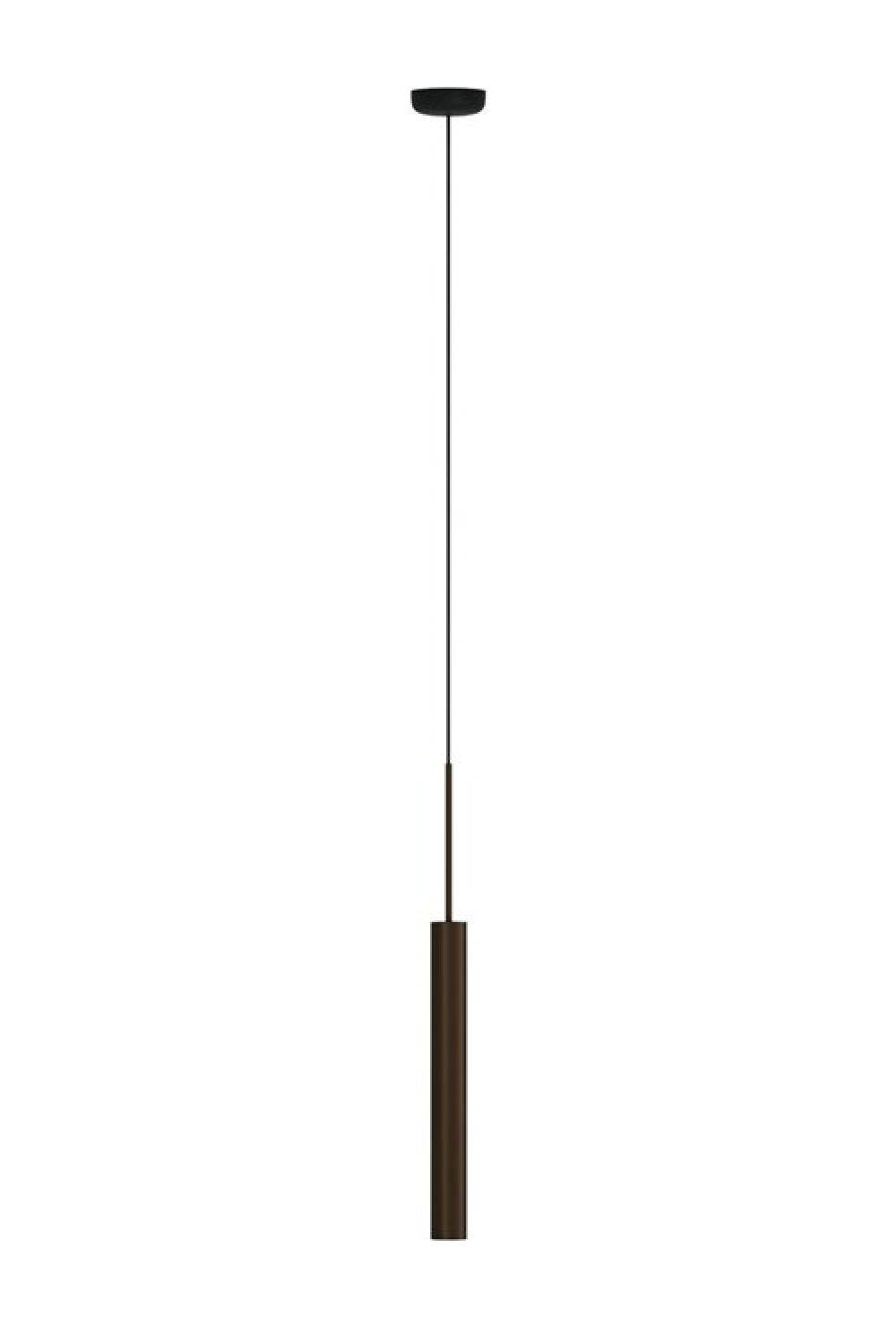   Bronzed Tube Pendant Lamp | Oroa.com