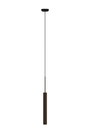   Bronzed Tube Pendant Lamp | Oroa.com