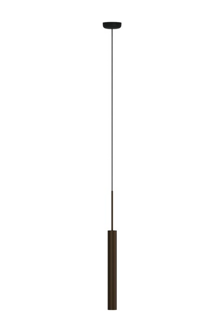   Bronzed Tube Pendant Lamp | Oroa.com
