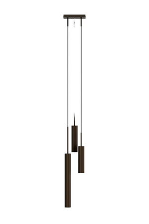   Bronzed Tube Pendant Lamp | Oroa.com