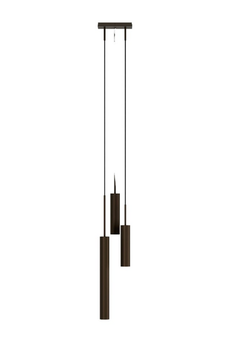   Bronzed Tube Pendant Lamp | Oroa.com