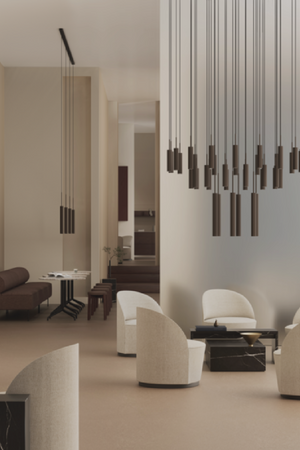   Bronzed Tube Chandelier | Oroa.com