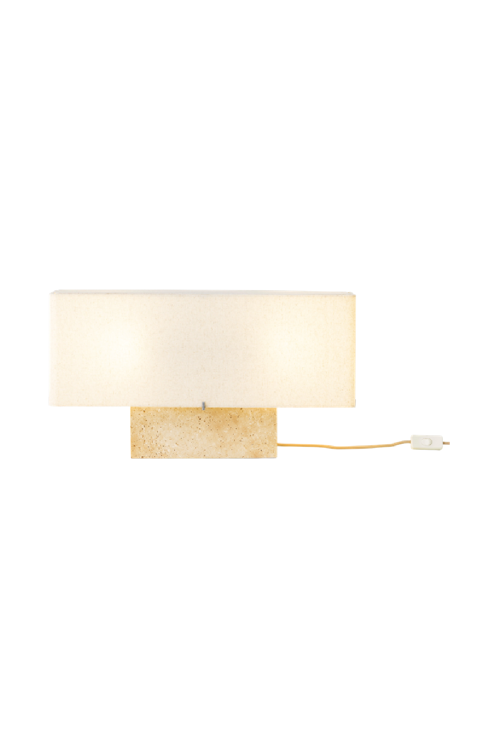   Travertine Base Table Lamp | Oroa.com