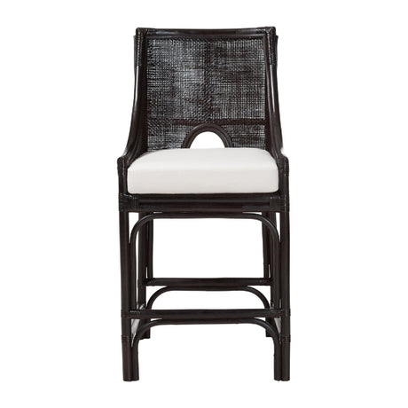   Modern European furniture - Rattan Sloped-Arm Counter Stool - www.oroa.com | Oroa.com