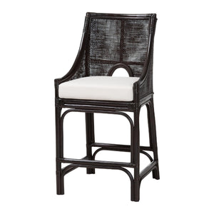   Modern European furniture - Rattan Sloped-Arm Counter Stool - www.oroa.com | Oroa.com
