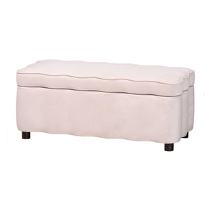   Modern European furniture - Velvet Storage Bench - www.oroa.com | Oroa.com