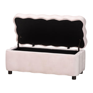   Modern European furniture - Velvet Storage Bench - www.oroa.com | Oroa.com