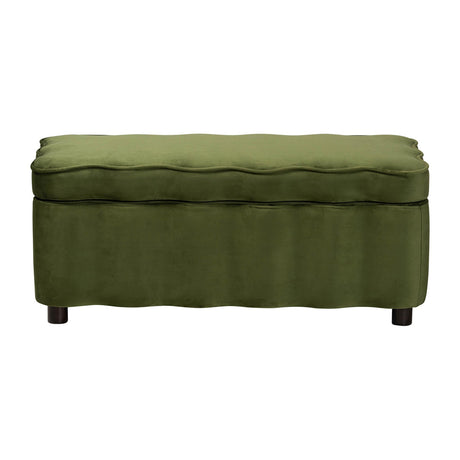   Modern European furniture - Velvet Storage Bench - www.oroa.com | Oroa.com