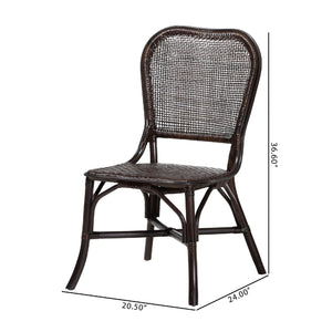   Modern European furniture - Latticed Back Rattan Dining Chair - www.oroa.com | Oroa.com