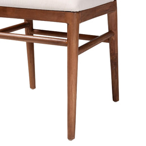   Modern European furniture - Acacia Wood Seagrass Dining Chairs (2) - www.oroa.com | Oroa.com