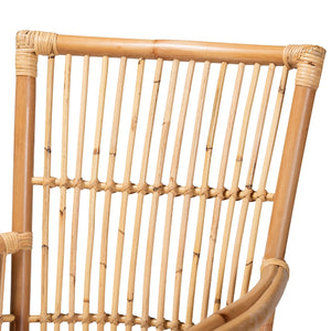   Modern European furniture - Padded Seat Rattan Accent Chair - www.oroa.com | Oroa.com
