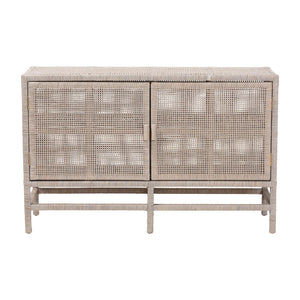   Modern European furniture - French Gray 2-Door Cabinet - www.oroa.com | Oroa.com