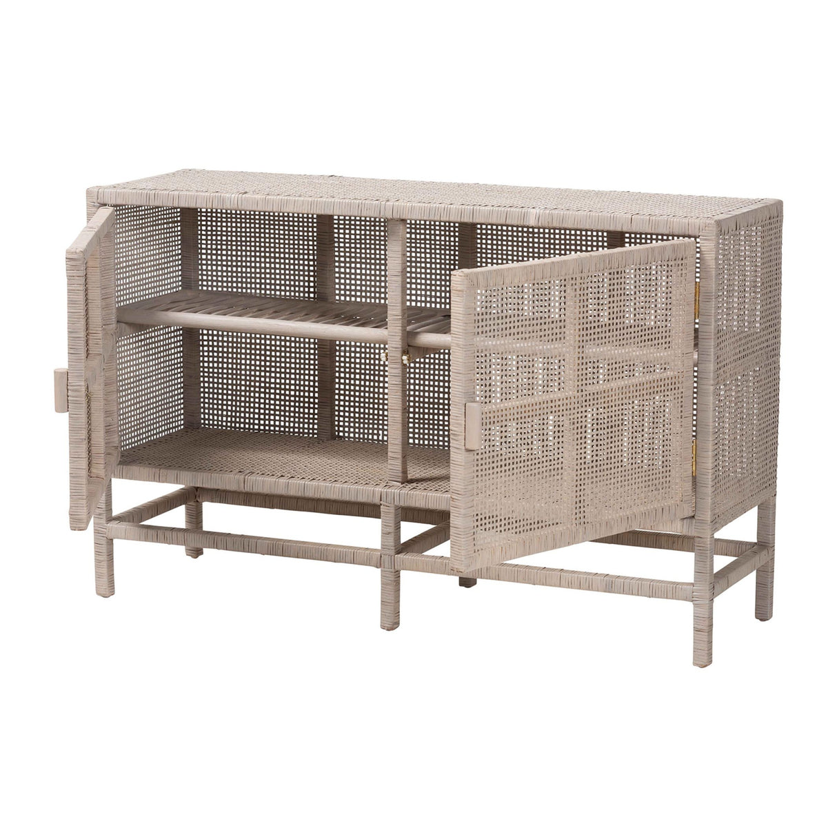   Modern European furniture - French Gray 2-Door Cabinet - www.oroa.com | Oroa.com