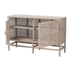   Modern European furniture - French Gray 2-Door Cabinet - www.oroa.com | Oroa.com
