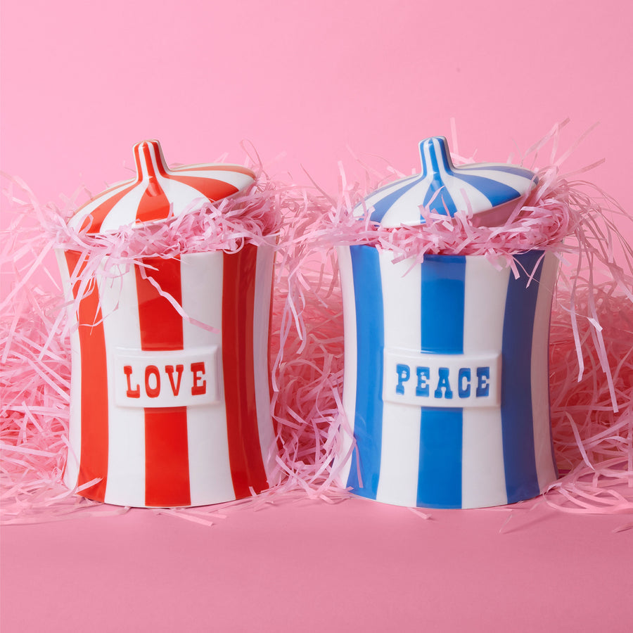   Glazed Porcelain Canister | Oroa.com