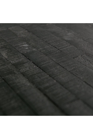   Black Wooden Square Side Table | Oroa.com