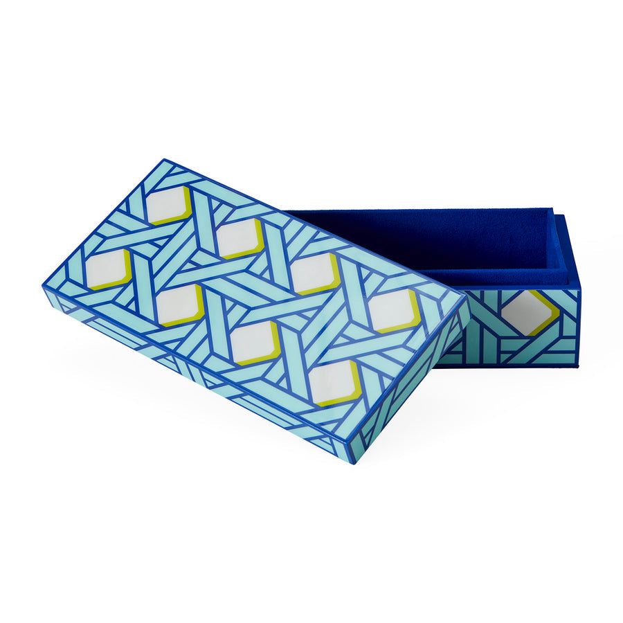   Blue Lacquer Box S | Oroa.com