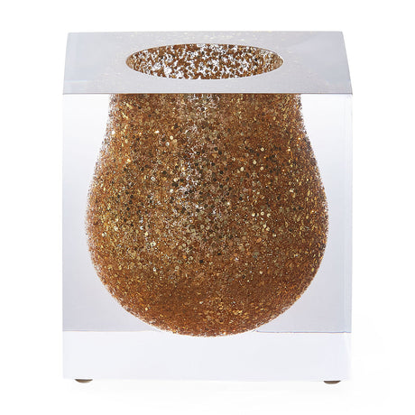   Gold Mini Scoop Vase | Oroa.com