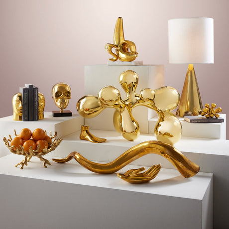   Polished Brass Orb Decor | Oroa.com