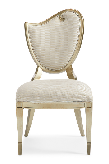   Carved Scroll Side Chair (2) | Oroa.com