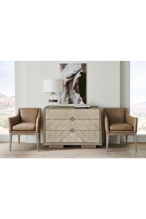   Ash Chevron Dresser | Oroa.com
