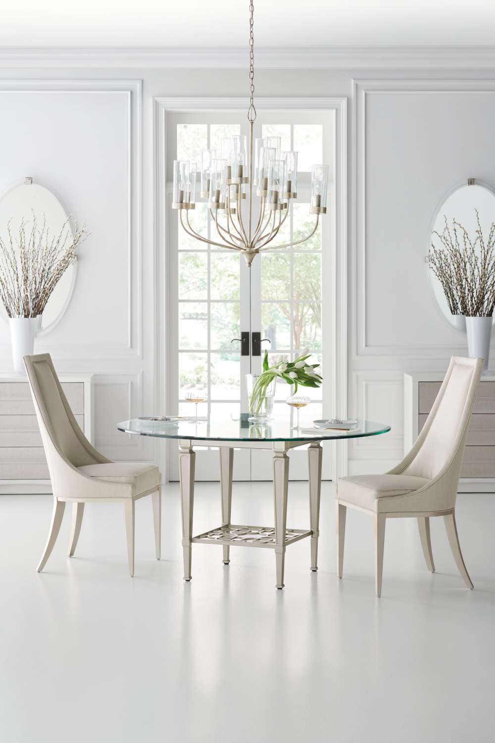  Tapered Back Side Chair | Oroa.com