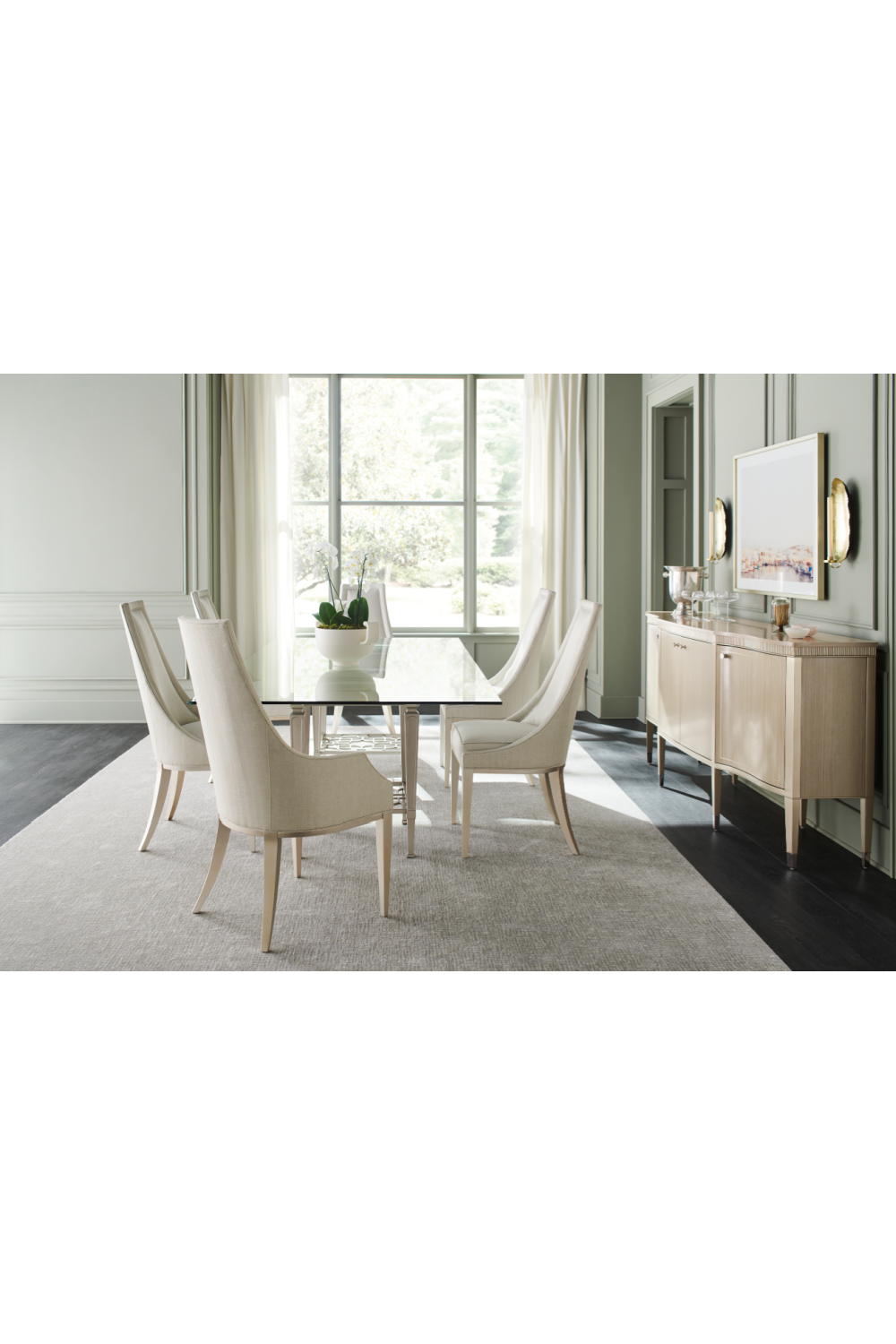   Tapered Back Side Chair | Oroa.com