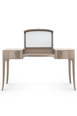   Flip Top Mirror Vanity Table | Oroa.com