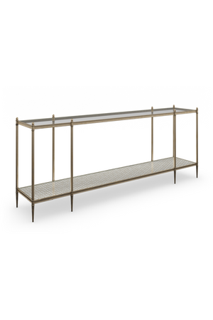  Glass Modern Console Table | Oroa.com