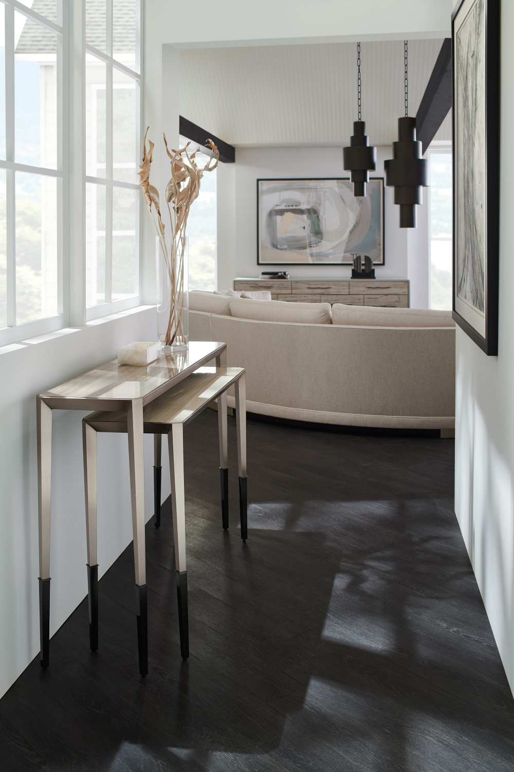   Spalted Maple Veneer Sideboard | Oroa.com